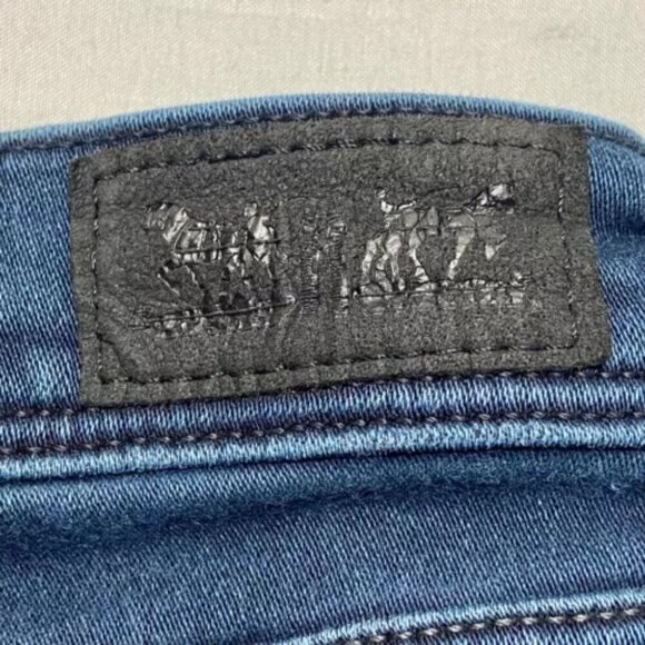 Levi's 512 Jeans Perfectly Slimming Super Skinny Blue Denim Women's 4 GUC - Picture 8 of 13